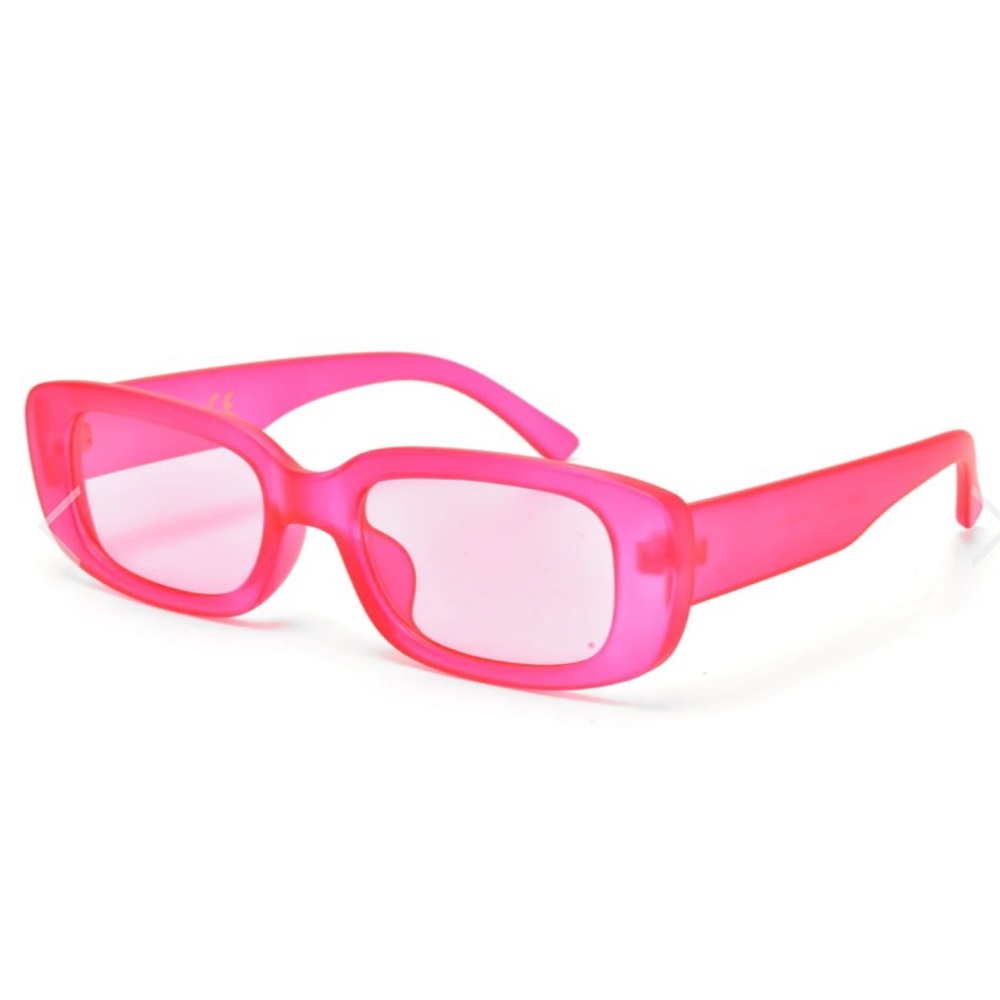 Hot Pink Sunglasses - Picture 4 of 6